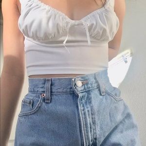 Light wash Levi jeans